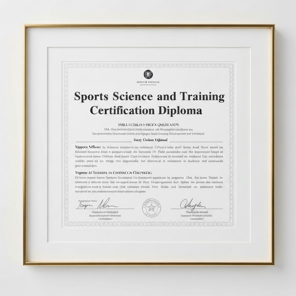 Sports Science Certification